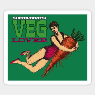 Serious Veg Lover Sticker